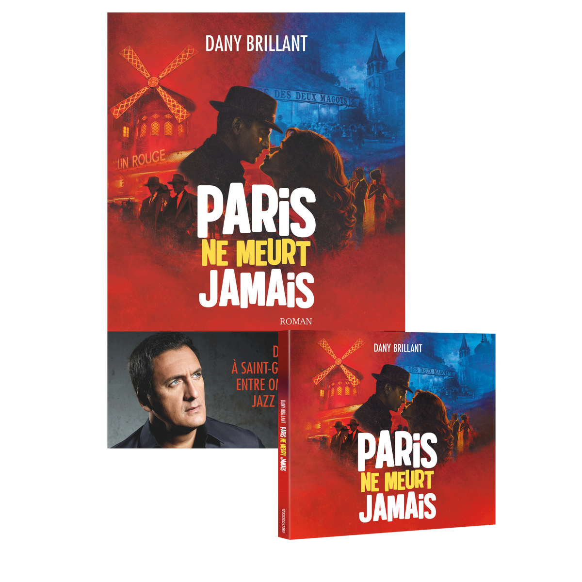 Pack Livre + CD « Paris ne meurt jamais » Dédicacé