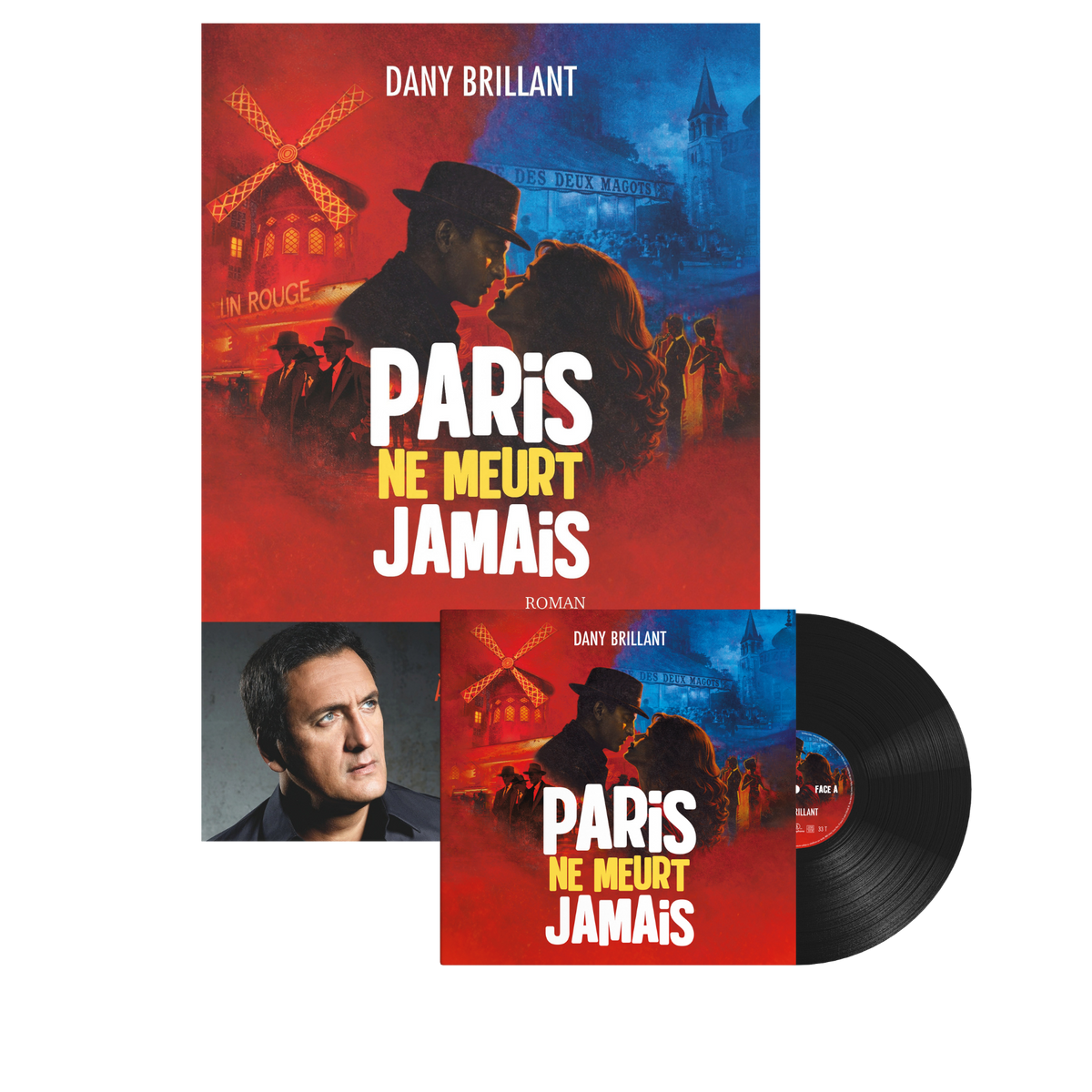 Pack Livre + Vinyle « Paris ne meurt jamais » Dédicacé