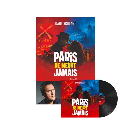 Pack Livre + Vinyle « Paris ne meurt jamais » Dédicacé
